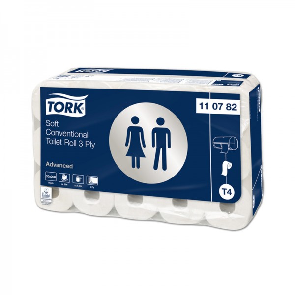 Toilettenpapier Tork Advanced Soft 3-lagig T4